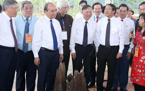 Thủ tướng dự khởi công Dự án khu bảo tồn bãi cọc Cao Qùy (Hải Phòng)
