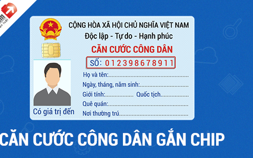 Bộ Công an nói về chức năng định vị của căn cước công dân gắn chíp
