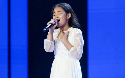 'Giọng hát Việt nhí': Hà Anh, Thùy Trang, Song Tùng, Đăng Bách vào chung kết