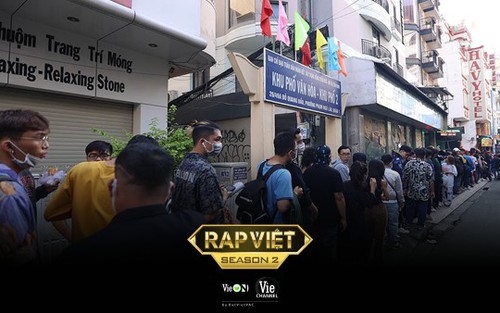 Rap Việt mùa 2 hút hàng ngàn thí sinh đến casting