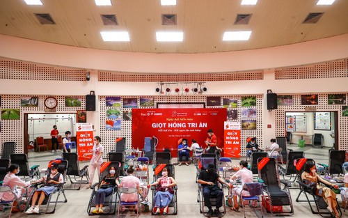 Hoạt động khám chữa bệnh tại Viện Huyết học -Truyền máu Trung ương vẫn bình thường