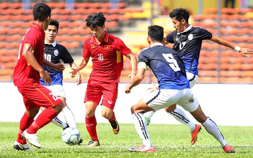 CHẤM ĐIỂM U22 Việt Nam: Công Phượng đập tan ý chí của U22 Campuchia