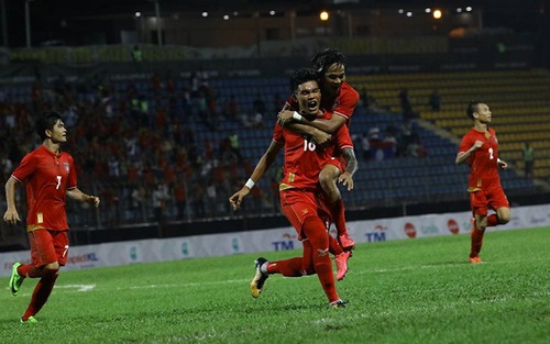 U22 Myanmar là đội đầu tiên lọt vào bán kết SEA Games 29