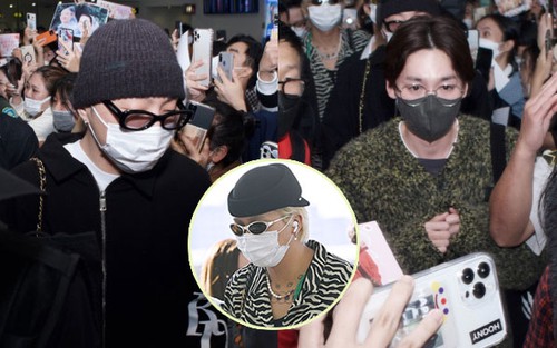 WINNER đổ bộ sân bay Nội Bài: Mino đầy phong cách, "rể Việt" Seunghoon lên đồ như tổng tài sau 2 năm trở lại Việt Nam