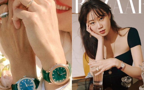 Gong Hyo Jin công khai ảnh cưới với chồng ca sĩ, tín vật cưới tiền tỷ thành tâm điểm