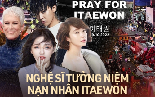 Làng giải trí hướng về nạn nhân Itaewon: G-Dragon - Từ Hy Viên và sao thế giới cầu nguyện, Kim Hye Soo ra tay cứu trợ