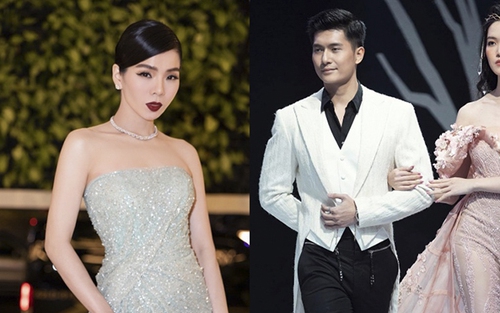 Lệ Quyên cổ vũ 'người tình tin đồn' catwalk trên sân khấu