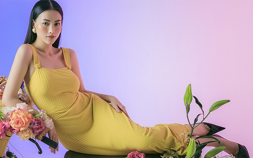 Hoa hậu Phương Khánh gợi ý trang phục nữ tính dạo phố mùa Hè 2021