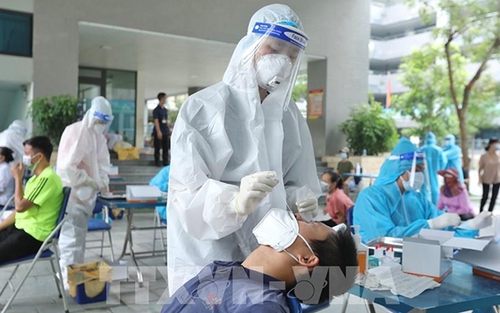 Hà Nội đề xuất mở 4 điểm test nhanh kháng nguyên Covid-19 cho tài xế xe chở hàng
