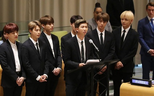 BTS sẽ trở lại phát biểu tại phiên họp Đại hội đồng Liên Hợp Quốc