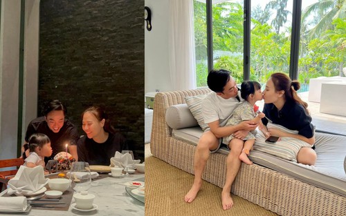 Cường Đô La - Đàm Thu Trang kỉ niệm ngày cưới: Bị 1 nhân vật chiếm hết 'spotlight'