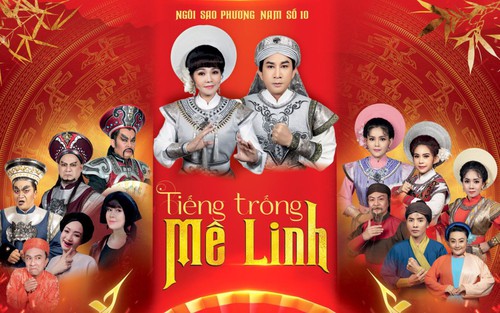NSƯT Kim Tử Long 'tái ngộ' Ngọc Huyền với vở cải lương 'Tiếng trống Mê Linh'