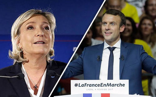 Thăm dò ngoài phòng bỏ phiếu bầu tổng thống Pháp: Ông Macron giành chiến thắng