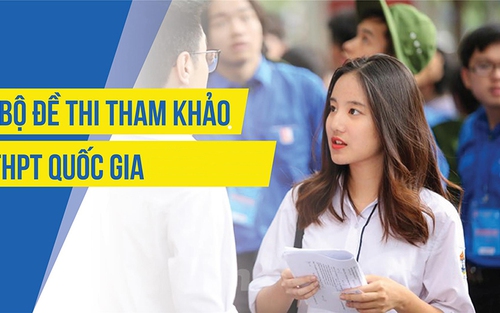 Bộ GDĐT công bố đề tham khảo thi THPT quốc gia 2019