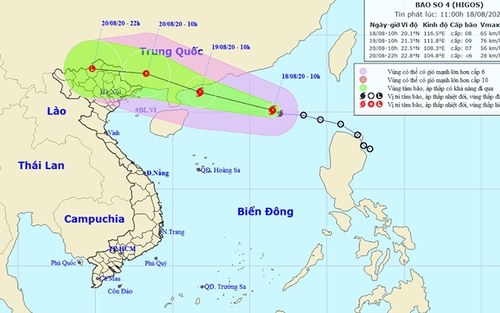 Tin bão khẩn cấp cơn bão số 4, thủy điện Lai Châu xả lũ
