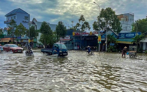 Đông Nam Bộ đề phòng ngập úng do triều cường