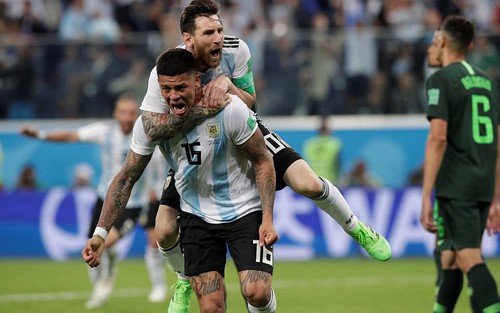 Video clip bàn thắng Nigeria 1-2 Argentina: Người hùng Marcos Rojo!