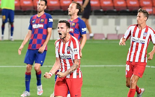 VIDEO bàn thắng Barcelona 2-2 Atletico: Messi ghi bàn, Barca vẫn mất điểm