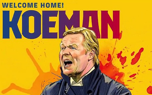 Barcelona chính thức bổ nhiệm Ronald Koeman làm HLV mới