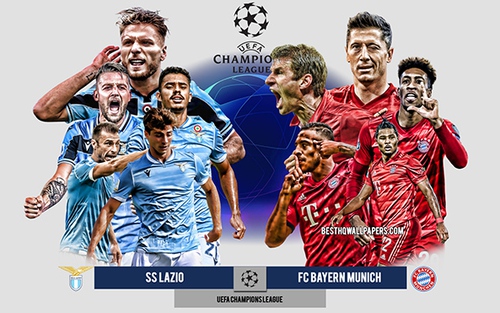 Link xem trực tiếp Lazio vs Bayern Munich. K+, K+PC trực tiếp bóng đá Cúp C1 châu Âu