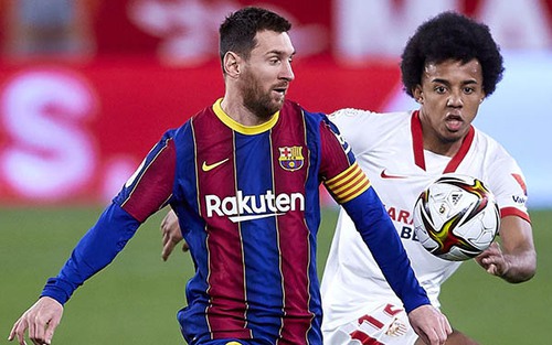 Video clip bàn thắng trận Sevilla vs Barcelona