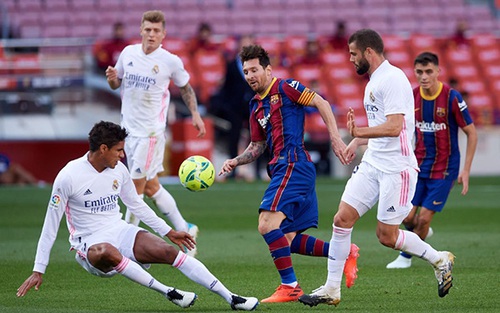 Video clip bàn thắng trận Real Madrid vs Barcelona