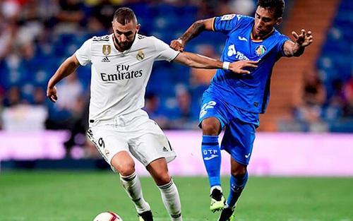 Video clip bàn thắng trận Getafe vs Real Madrid