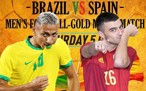 Video U23 Brazil vs Tây Ban Nha, Olympic 2021: Clip bàn thắng highlights