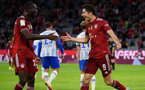 VIDEO Hertha Berlin vs Bayern Munich, Bundesliga vòng 20