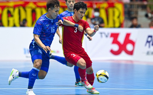 VIDEO VTV6 trực tiếp bóng đá Futsal Việt Nam vs Thái Lan, SEA Games 31