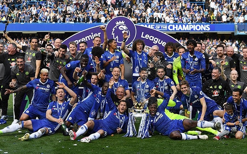 Ngắm Chelsea rạng rỡ trong ngày đăng quang chức vô địch Premier League 2016-17
