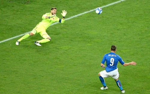 Belotti tỏa sáng trong màu áo Italy, khiến cả châu Âu thèm muốn