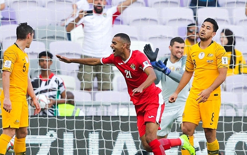 ĐKVĐ Australia thua sốc Jordan ở trận ra quân Asian Cup 2019
