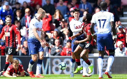 Bournemouth 1-0 Tottenham: Bị đuổi 2 người, Spurs gục ngã, cuộc đua top 4 lại mở ra cho MU