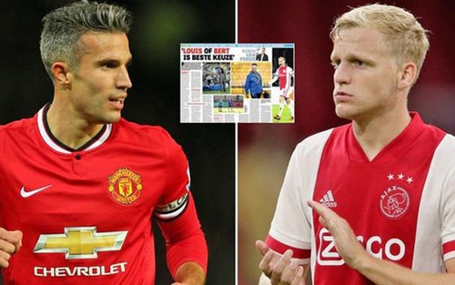Van Persie cảnh báo Van de Beek, coi MU là "quái vật"