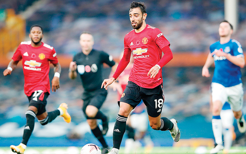 Bruno Fernandes hay nhất trận Everton vs MU, Ole vẫn chưa hài lòng