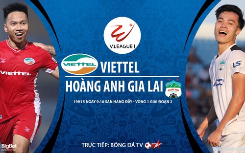 Soi kèo nhà cái Viettel vs HAGL. Trực tiếp bóng đá Việt Nam. Trực tiếp BĐTV