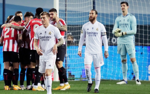Real Madrid 1-2 Bilbao: Real lỡ cơ hội gặp Barca ở chung kết Siêu cúp TBN
