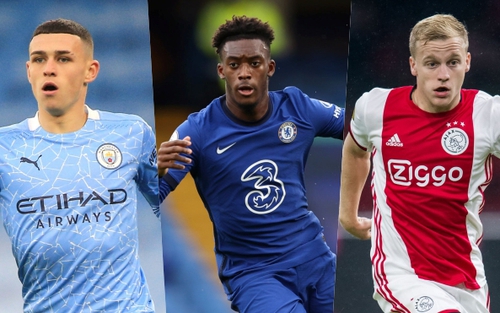 Foden, Van de Beek và những ngôi sao bóng đá đi lên từ nhặt bóng