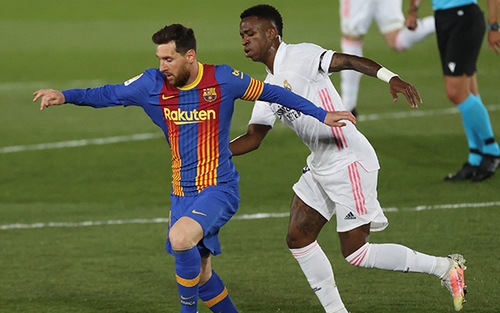 ĐIỂM NHẤN Real Madrid 2-1 Barcelona: Real phản công sắc bén. Messi thực sự cô đơn