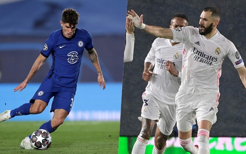 Real Madrid 1-1 Chelsea: Pulisic đi vào lịch sử, Benzema giữ lại hy vọng cho Real