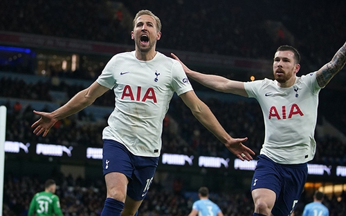 Man City 2-3 Tottenham: Harry Kane chói sáng, Tottenham bất ngờ bắn sập Etihad