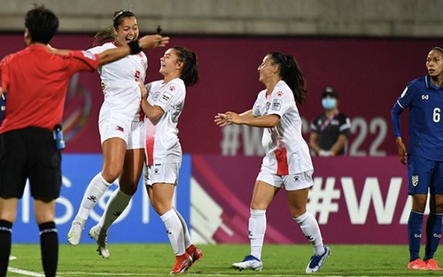Nữ Philippines sáng cửa dự World Cup, cạnh tranh HCV SEA Games 31