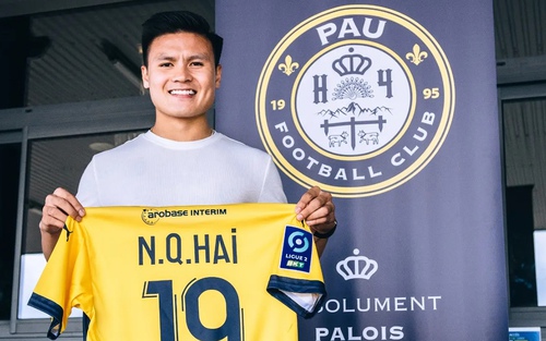 Pau FC đăng clip chào mừng tân binh Quang Hải