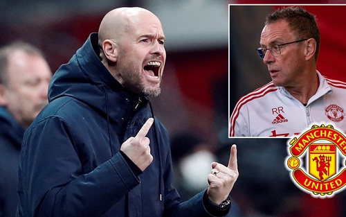 MU: Ralf Rangnick ra đi vì HLV Ten Hag từ chối làm việc cùng