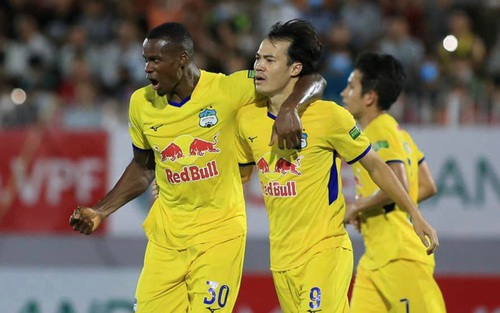 Bình Định 1-1 HAGL: Brandao giành 1 điểm cho HAGL