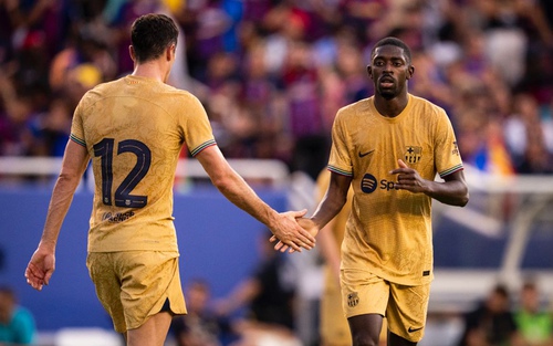 Barcelona 2-2 Juventus: Dembele và Kean cùng lập cú đúp