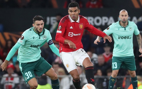 Vai trò của Casemiro tại MU ngày càng lớn hơn