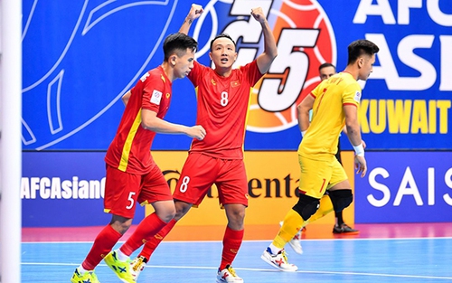KẾT QUẢ bóng đá futsal Việt Nam 1-8 Iran, tứ kết futsal châu Á