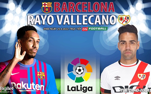Soi kèo nhà cái Barcelona vs Vallecano. Nhận định, dự đoán bóng đá La Liga (2h00, 25/4)